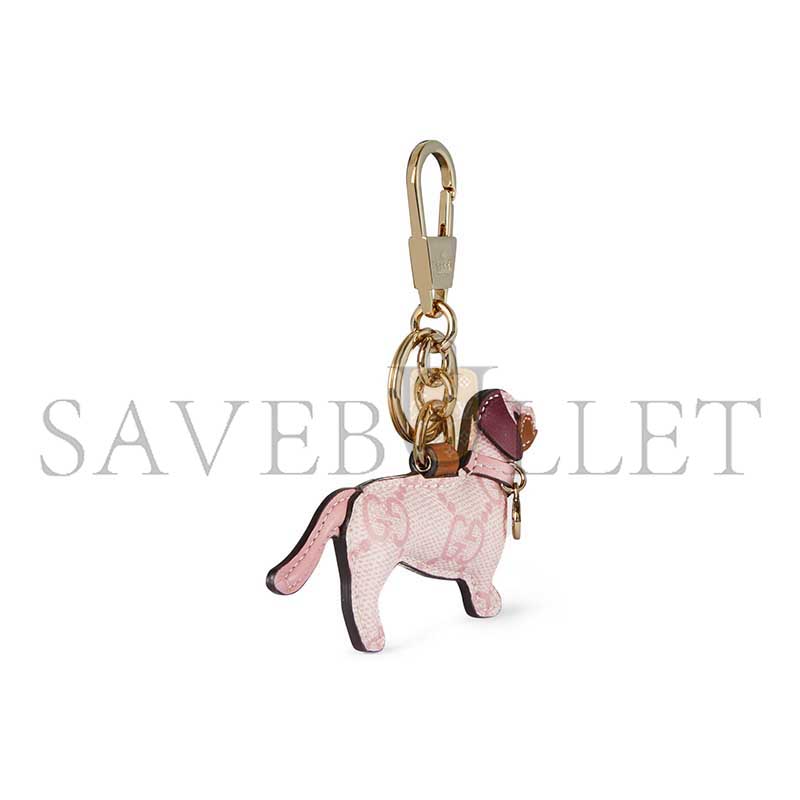 GUCCI DOG-SHAPED BAG CHARM 821812